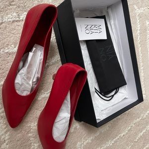 Martiniano Party Pump Red - worn once size 39